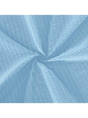 Erwin Müller Seersucker Nackenrollenbezug Rosenheim in blau