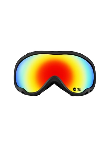 YEAZ CLIFF Ski- Snowboardbrille  schwarz in schwarz