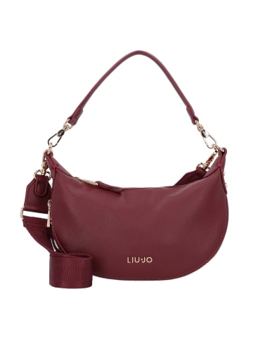 Liu Jo Kaliska Schultertasche S 25 cm mit Dehnfalte in red wine