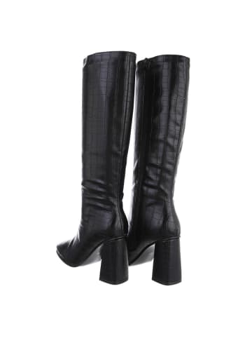 Ital-Design Stiefel in Schwarz