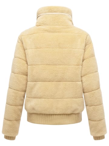 Navahoo Plüschjacke Schneepuder 14 in Beige