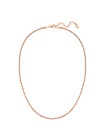 Glanzstücke München Kette aus Edelstahl in roségold