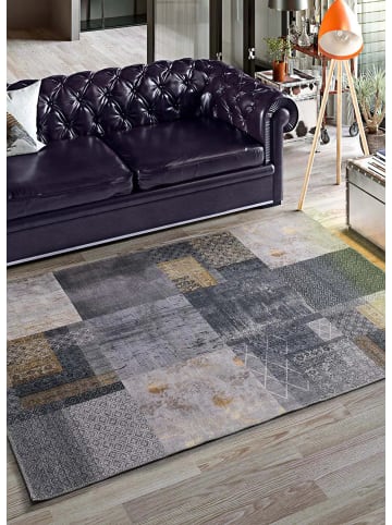 Atticgo Flachgewebe-Teppich NEILA in grau