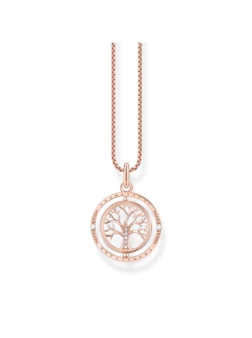 Thomas Sabo Kette in roségold, weiß