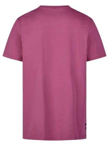 PME Legend T-Shirt R-NECK COTTON ELASTHAN LOGO in Rot