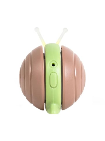 Cheerble Wicked Snail Interaktives Katzenspielzeug braun