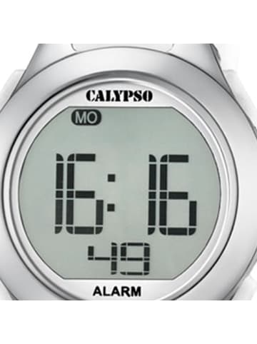 Calypso Digital-Armbanduhr Calypso Digital weiß klein (ca. 27mm)