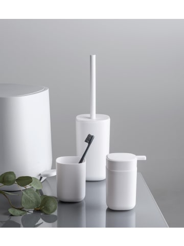 Wenko Toilettenbürste DAVOS in Weiß, (B) 9,5 x (H) 35 x (L) 9,5 cm