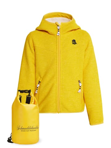 Schmuddelwedda Blouson + Tagesrucksack - Set in Dunkelgelb Melange