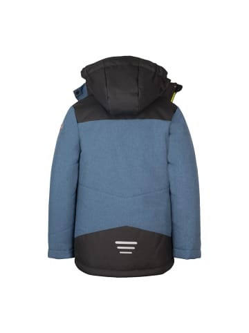 Trollkids Winterjacke Norefjell in mystic blue/glow green