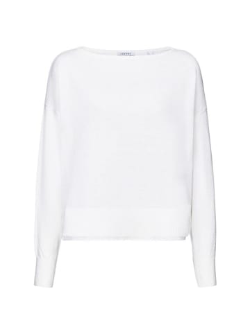 ESPRIT Pullover in white