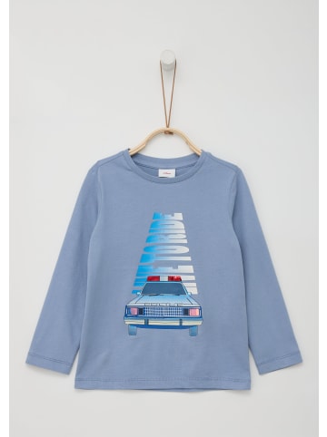 s.Oliver T-Shirt langarm in Blau