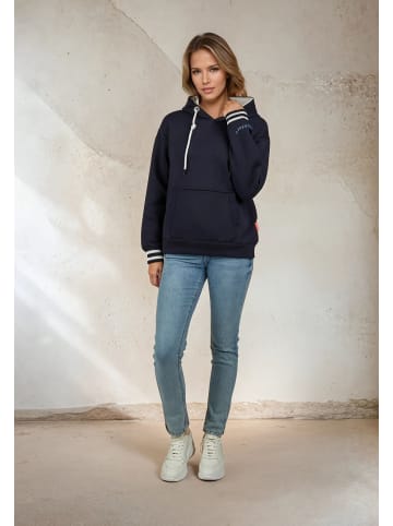 Salzhaut Hoodie für Damen in blau