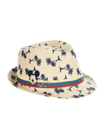 Disney Mickey Mouse Hut Sommer Strohhut in Dunkel-Blau