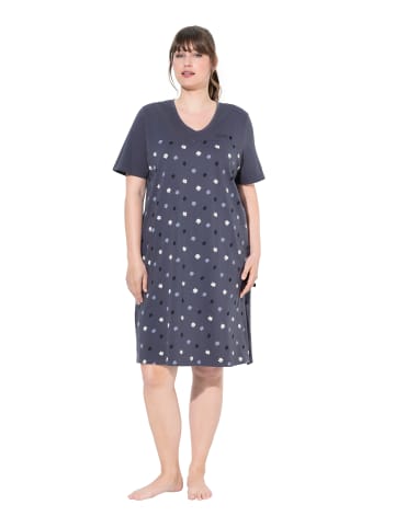 Ulla Popken Nachthemd in dunkelgrau