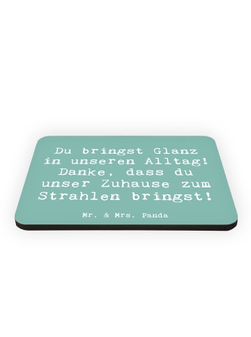 Mr. & Mrs. Panda magnet Spruch Glanz Putzfrau mit Spruch in Meeresbrise