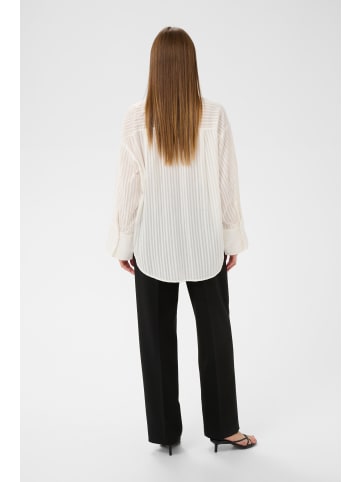 Soaked in Luxury Langarm - Hemd SLBianca Oversize fit in Broken White