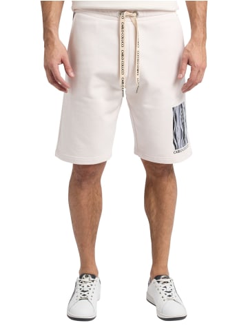 Carlo Colucci Sweatshorts De Pasquale in Weiß