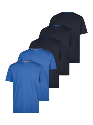 Redmond T-Shirt Basic in Dunkelblau / blau