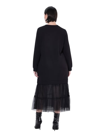 Ulla Popken Kleid in schwarz