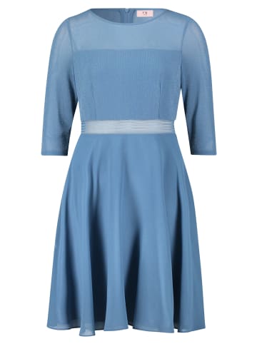 Vera Mont Abendkleid im Glitzer-Look in Hushed Blue