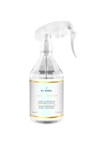 El Nabil Raumduftspray Baumwoll-Moschus 350 ml