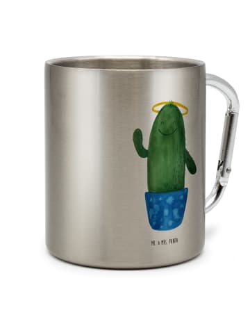 Mr. & Mrs. Panda Tasse Kaktus Heilig ohne Spruch in Silber