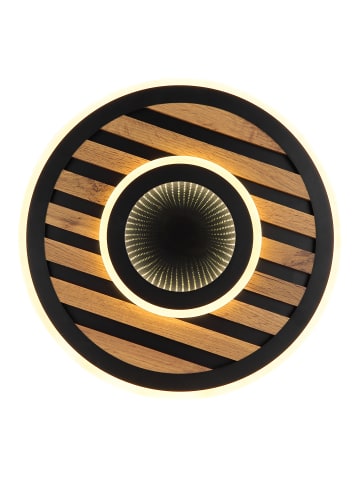 Globo lighting Deckenleuchte "WOODY" in black