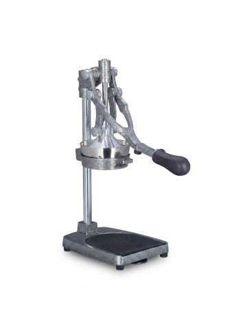 relaxdays Saftpresse in Silber - (B)17,5x (H)47,5 x (T)40,5 cm