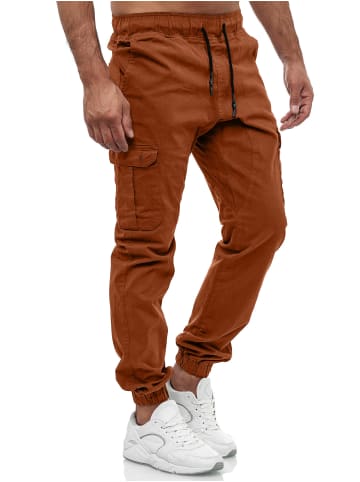 Tazzio Cargohose "16610" - Regular Fit - in Camel