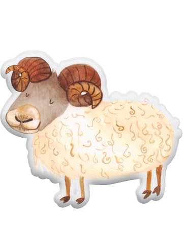 Mr. & Mrs. Panda Dekokissen Sternzeichen Widder ohne Spruch in Weiß