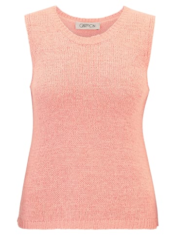 CARTOON Strick-Top mit Rundhalsausschnitt in Light Peach