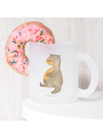Mr. & Mrs. Panda Teetasse Otter Bauch ohne Spruch in Transparent