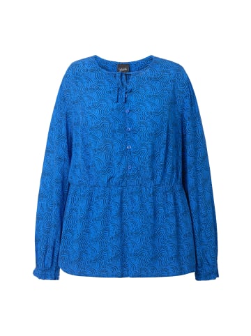 Ulla Popken Bluse in pfauenblau