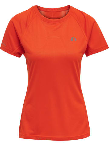 Newline T-Shirt S/S Women Running T-Shirt S/S in SPICY ORANGE