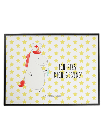 Mr. & Mrs. Panda schreibtischunterlage Einhorn Krankenschwester ... in Weiß