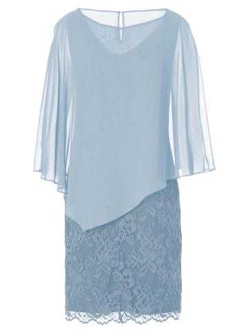 Vera Mont Cocktailkleid mit Spitze in Bluish Grey