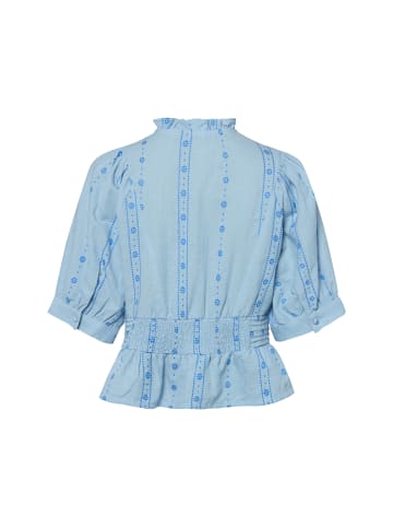 Y.A.S Bluse YASCina in hellblau blau