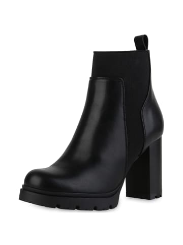 VAN HILL Klassische Stiefeletten Emily in Schwarz