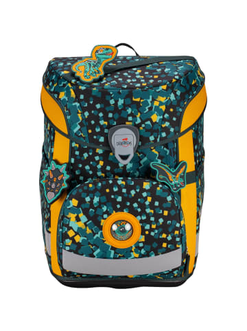 DerDieDas Schulranzen Set 5-tlg. ErgoFlex Easy Dino Time in Grün