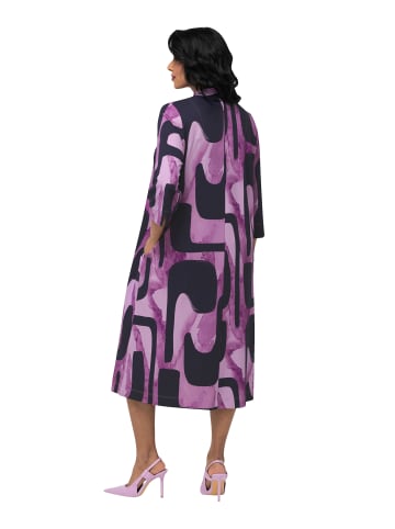 Ulla Popken Midikleid in aubergine