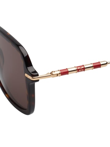 Carolina Herrera Sonnenbrille in Brown