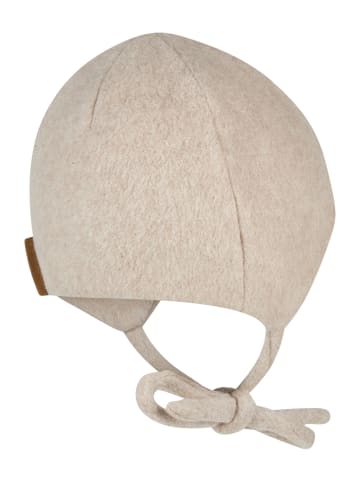 Sterntaler Beanie melange in sand