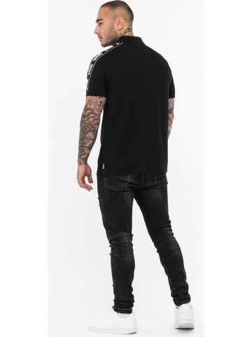 Lonsdale Polo "Setter" in Schwarz