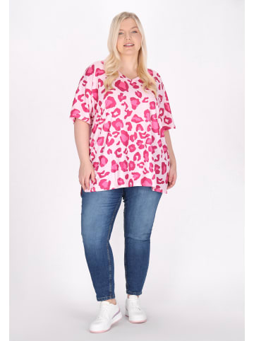 myMo Plus Size Blouse in Rose