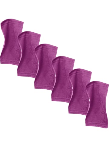 Erwin Müller Frottier Gästetuch 6er-Pack Heidelberg in fuchsia
