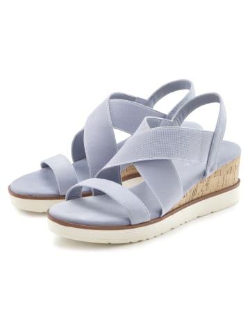 LASCANA Sandalette in hellblau