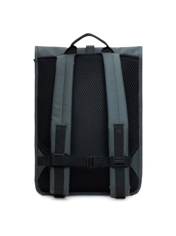 RAINS Rolltop - Rucksack 16" 48 cm (blue desk) in dark grey
