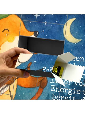 Mr. & Mrs. Panda Weihnachtskalender Schütze Astrologie Design mi... in Weiß