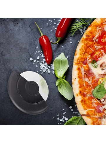 relaxdays 3x Pizzaschneider in Schwarz